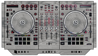 Numark NS 7 II Skin Wood Grey